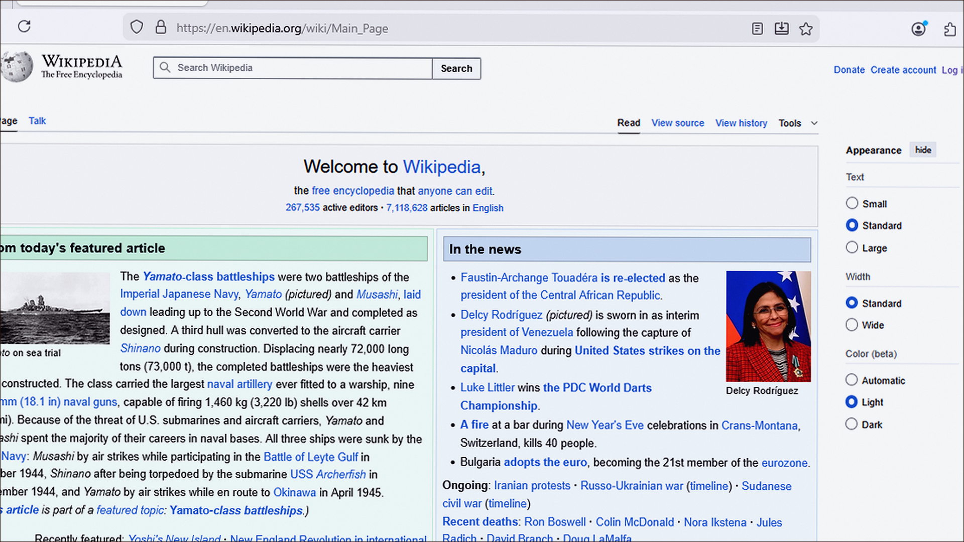 Firefox window